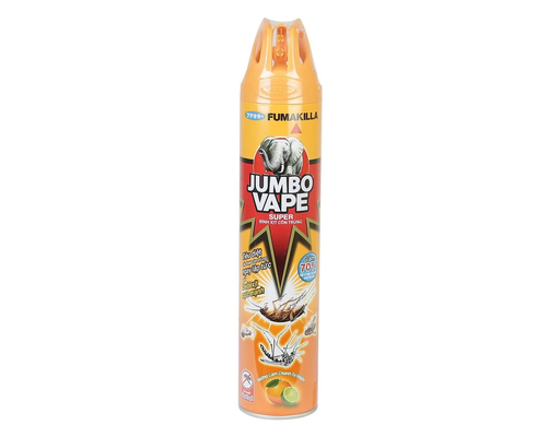 Xịt Côn Trùng Vape Hương Cam Chanh 600ml Jumbo ảnh 0