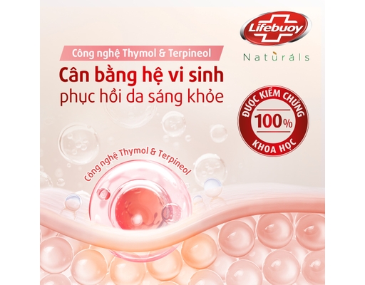 Sữa Tắm Detox Rau Má Muối Hồng 800g Lifebuoy ảnh 5