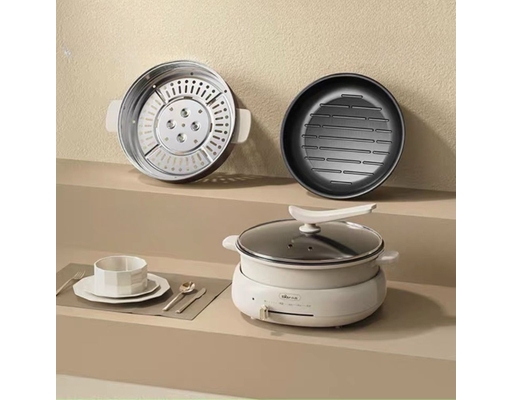 Nồi Lẩu Nướng Đa Năng DHG-C40W2 4L Bear ảnh 2