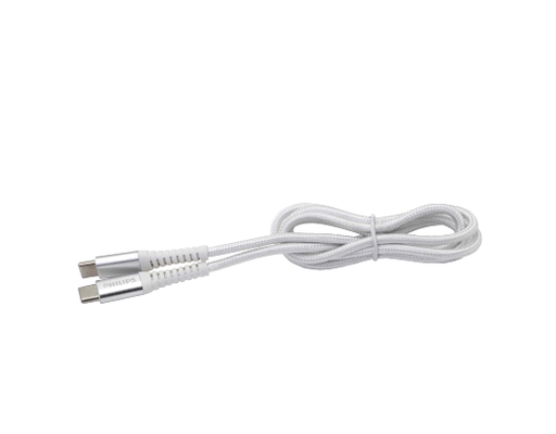 Cáp DLC9530 Type-C To Type-C 1m 100W Màu Trắng Philips ảnh 1