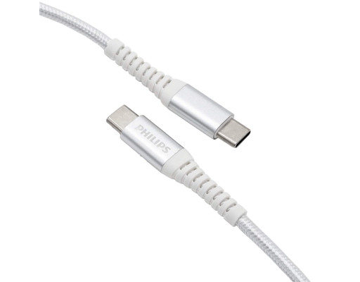 Cáp DLC9530 Type-C To Type-C 1m 100W Màu Trắng Philips ảnh 4