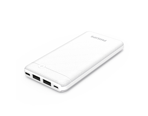 Pin Sạc Dự Phòng DLP1710CW 10.000mAh Type-C Màu Trắng Philips ảnh 0