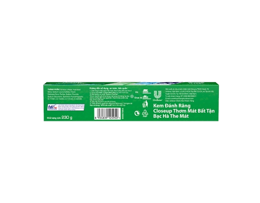 Kem Đánh Răng Hương Bạc Hà Thơm Mát Bất Tận 230g Closeup ảnh 2