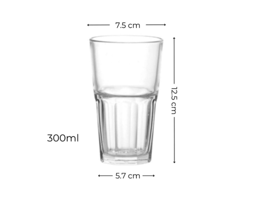 Ly Thủy Tinh Centra Hiball 300ml Ocean ảnh 1