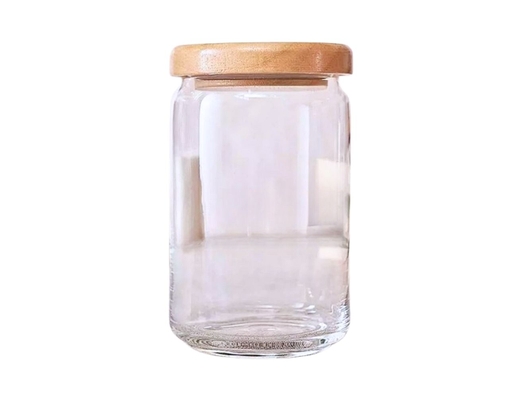 Hũ Thủy Tinh Pop Jar Nắp Gỗ 750ml Ocean ảnh 1