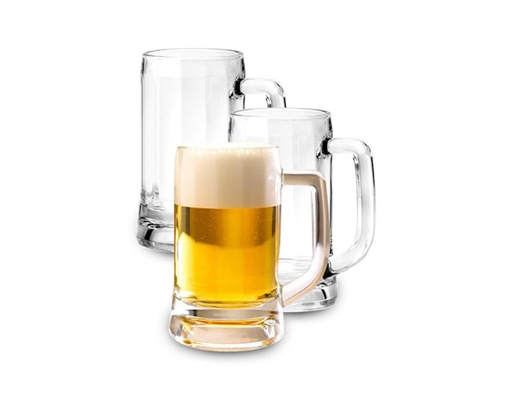Bộ 3 Ly Beer Thủy Tinh Munich 355ml Ocean ảnh 2