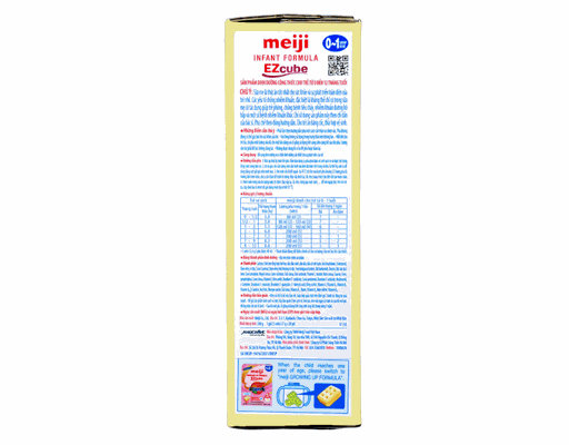 Sữa Bột Công Thức Ezcube Cho Trẻ Sơ Sinh Từ 0-12 Tháng 540g Meiji ảnh 1
