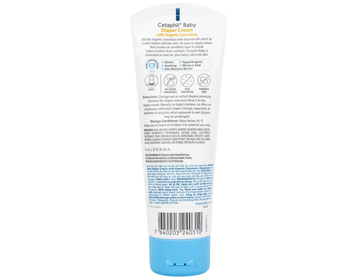 Kem Chống Hăm Tã Dịu Lành Calendula 70g Cetaphil ảnh 1