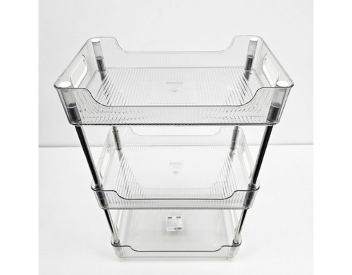Kệ Inox Chữ Nhật Đa Năng Biohome 3 Tầng