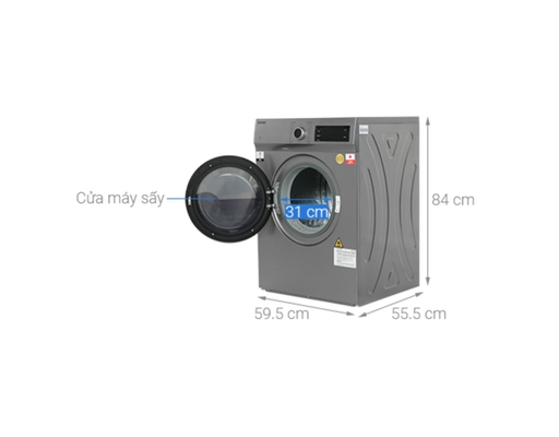 [Đặt Trước] Máy Sấy Thông Hơi TD-H80SEV(SK) 7kg Toshiba ảnh 7