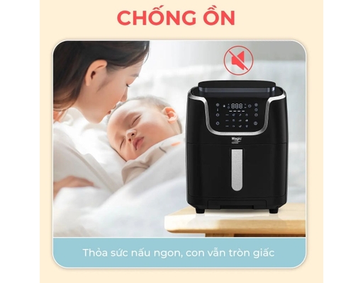 Nồi Chiên Không Dầu Kết Hợp Hấp A-700 Magic ảnh 9