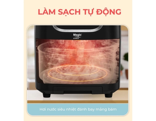 Nồi Chiên Không Dầu Kết Hợp Hấp A-700 Magic ảnh 10