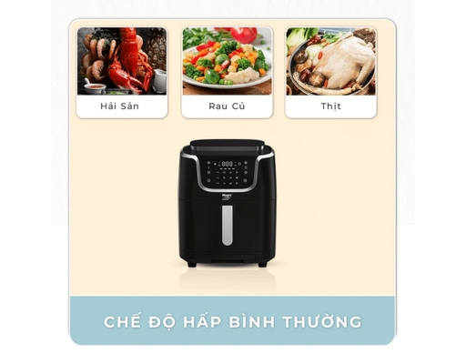 Nồi Chiên Không Dầu Kết Hợp Hấp A-700 Magic ảnh 6