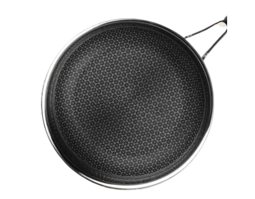 Chảo Blackcube Inox 3 Lớp Đáy Từ 22cm Kims Cook ảnh 4