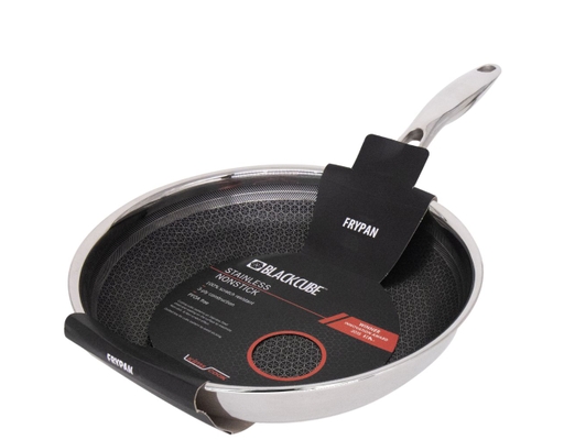 Chảo Blackcube Inox 3 Lớp Đáy Từ 32cm Kims Cook ảnh 0