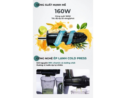Máy Ép Trái Cây Trục Ngang AC-142 Magic ảnh 9