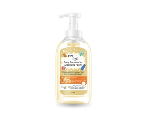 Nước Rửa Bình Sữa Và Đồ Dùng Em Bé Hương Chanh 500ml BZU BZU ảnh 0