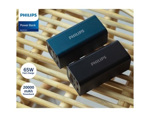 Pin Sạc Dự Phòng DLP5721BK 20.000mAh Philips ảnh 6