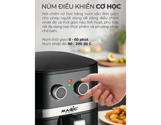 Nồi Chiên Không Dầu ECO AC-127 Magic ảnh 7