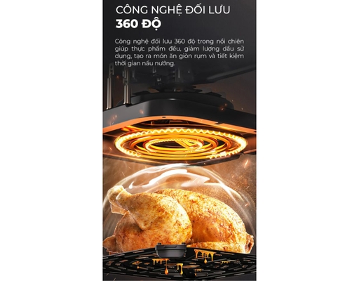 Nồi Chiên Không Dầu ECO AC-127 Magic ảnh 8