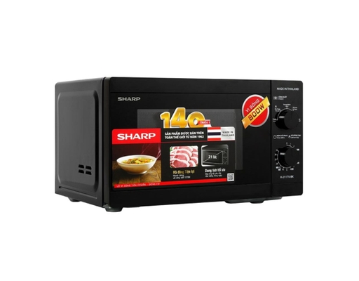 Lò Vi Sóng R-211TV-BK 21L Màu Đen Sharp ảnh 1