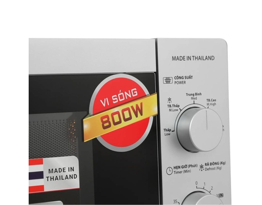 Lò Vi Sóng R-211TV-SL 21L Màu Bạc Sharp ảnh 3