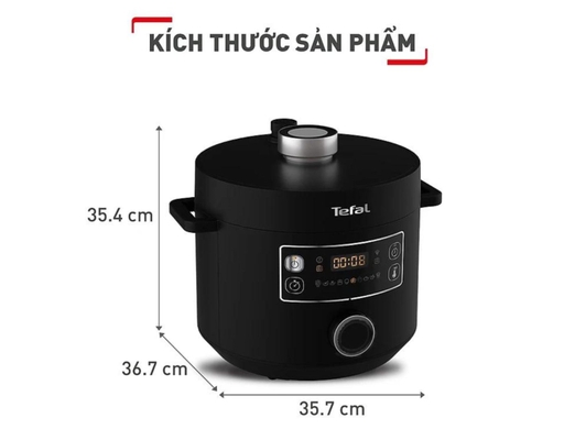 Nồi Áp Suất Điện Tefal Turbo CY754830 5L Tefal ảnh 8
