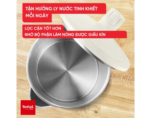 Bình Đun Siêu Tốc Tefal KO140AE0 1.5L Màu Trắng Tefal ảnh 5