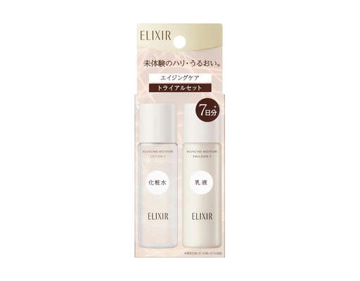 Set Nước Dưỡng Và Sữa Dưỡng Cân Bằng Da Bouncing Trial Set 2 AA Elixir ảnh 0