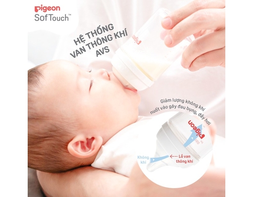Bình Sữa PPSU Plus WN3 Phiên Bản Nhật 240ml Cho Bé Từ 3 Tháng Tuổi Hình Ngôi Sao Pigeon ảnh 7