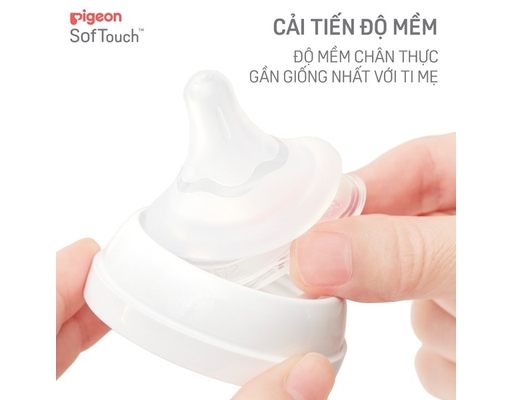 Bình Sữa PPSU Plus WN3 Phiên Bản Nhật 240ml Cho Bé Từ 3 Tháng Tuổi Hình Ngôi Nhà Pigeon ảnh 7