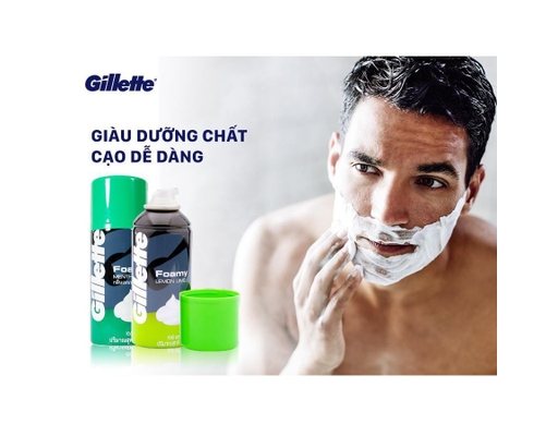 Bọt Cạo Râu Hương Chanh 175g GILLETTE ảnh 1