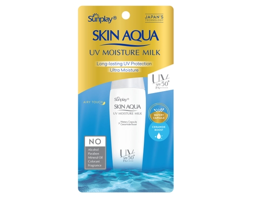 Sữa Chống Nắng Dưỡng Da Ẩm Mịn Moisture Milk SPF50+ PA++++ 30g Sunplay ảnh 0