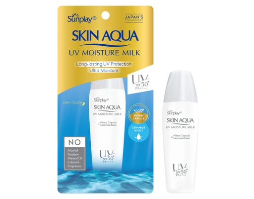 Sữa Chống Nắng Dưỡng Da Ẩm Mịn Moisture Milk SPF50+ PA++++ 30g Sunplay ảnh 2