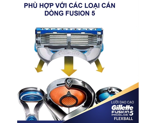 Lưỡi Dao Cạo Fusion5 Proglide Power 2 Lưỡi GILLETTE ảnh 1