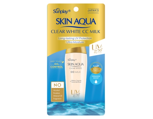 Sữa Chống Nắng Tạo Nền Trắng Mịn White CC SPF50+ PA++++ 25g Sunplay ảnh 0