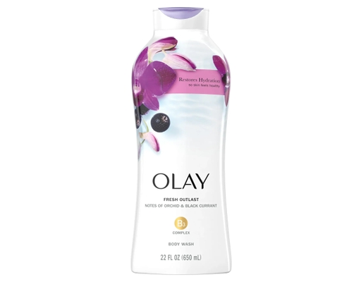 Sữa Tắm Làm Dịu Hương Hoa Lan Và Quả Lý Chua Đen Soothing Orchid Blackcurrant 650ml OLAY ảnh 1