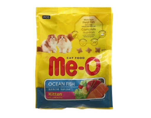 Thức Ăn Dạng Hạt Cho Mèo Con Vị Cá Biển 400g Me-O ảnh 0