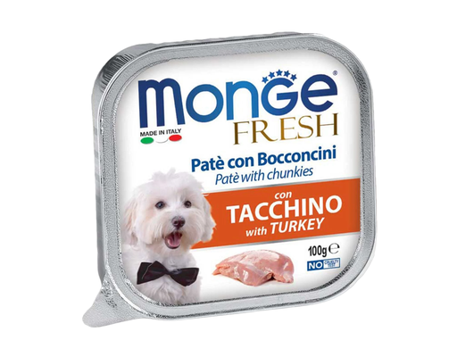 Pate Cho Chó Vị Gà Tây 100g Monge ảnh 0