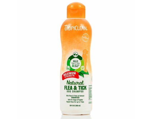 Dầu Gội Trị Ve Cho Chó Trên 12 Tuần 592ml Tropiclean ảnh 0