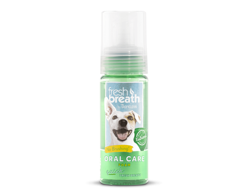 Xịt Dạng Bọt Chăm Sóc Răng Miệng Cho Chó 133ml Tropiclean ảnh 0