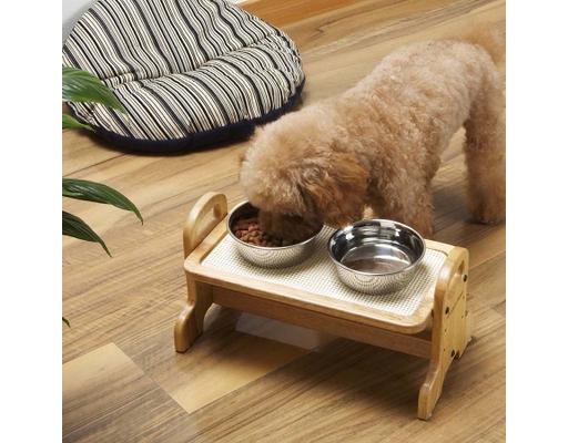 Bàn Ăn Gỗ Size Nhỏ Cho Chó Doggyman ảnh 1