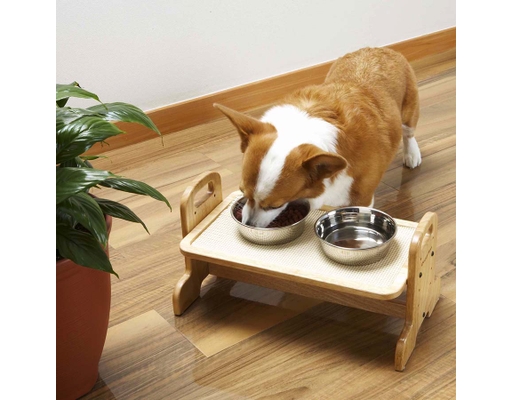 Bàn Ăn Gỗ Size Lớn Cho Chó Doggyman ảnh 1