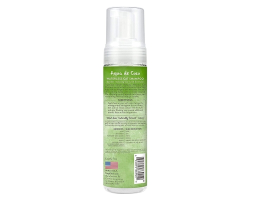Dầu Tắm Khô Hữu Cơ Loại Bỏ Vảy Gàu Cho Mèo 220ml Tropiclean ảnh 1