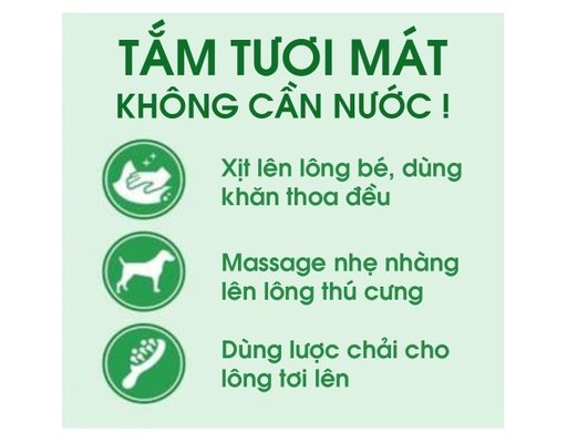 Dầu Tắm Khô Hữu Cơ Loại Bỏ Vảy Gàu Cho Mèo 220ml Tropiclean ảnh 3