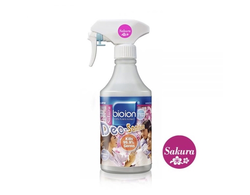 Xịt Khử Mùi Và Sạch Khuẩn Hương Hoa Anh Đào 500ml Bioion ảnh 0