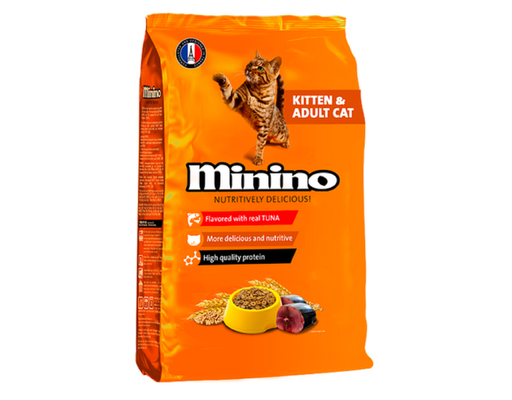 Thức Ăn Dạng Hạt Cho Mèo Vị Cá Ngừ 480g Minino Yum ảnh 0