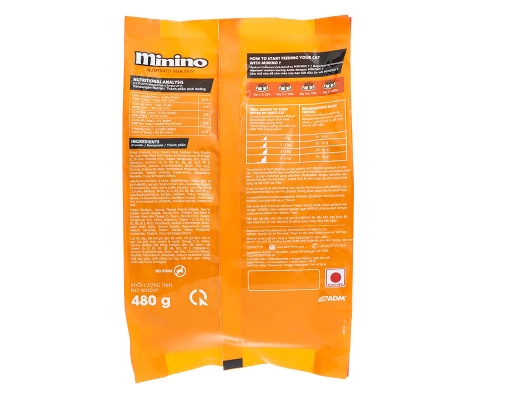 Thức Ăn Dạng Hạt Cho Mèo Vị Cá Ngừ 480g Minino Yum ảnh 2