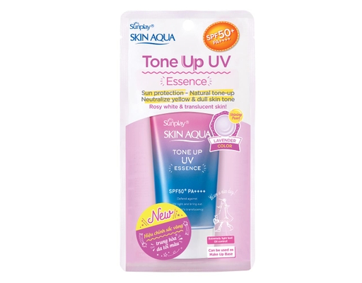 Tinh Chất Chống Nắng Hiệu Chỉnh Sắc Da Skin Aqua Tone Up Essence Lavender SPF50+ PA++++ 50g Sunplay ảnh 2