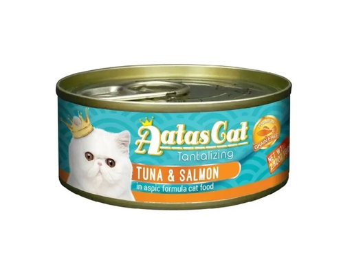 Sốt Thưởng Cho Mèo Vị Cá Ngừ Và Cá Hồi 80g Aatas ảnh 0